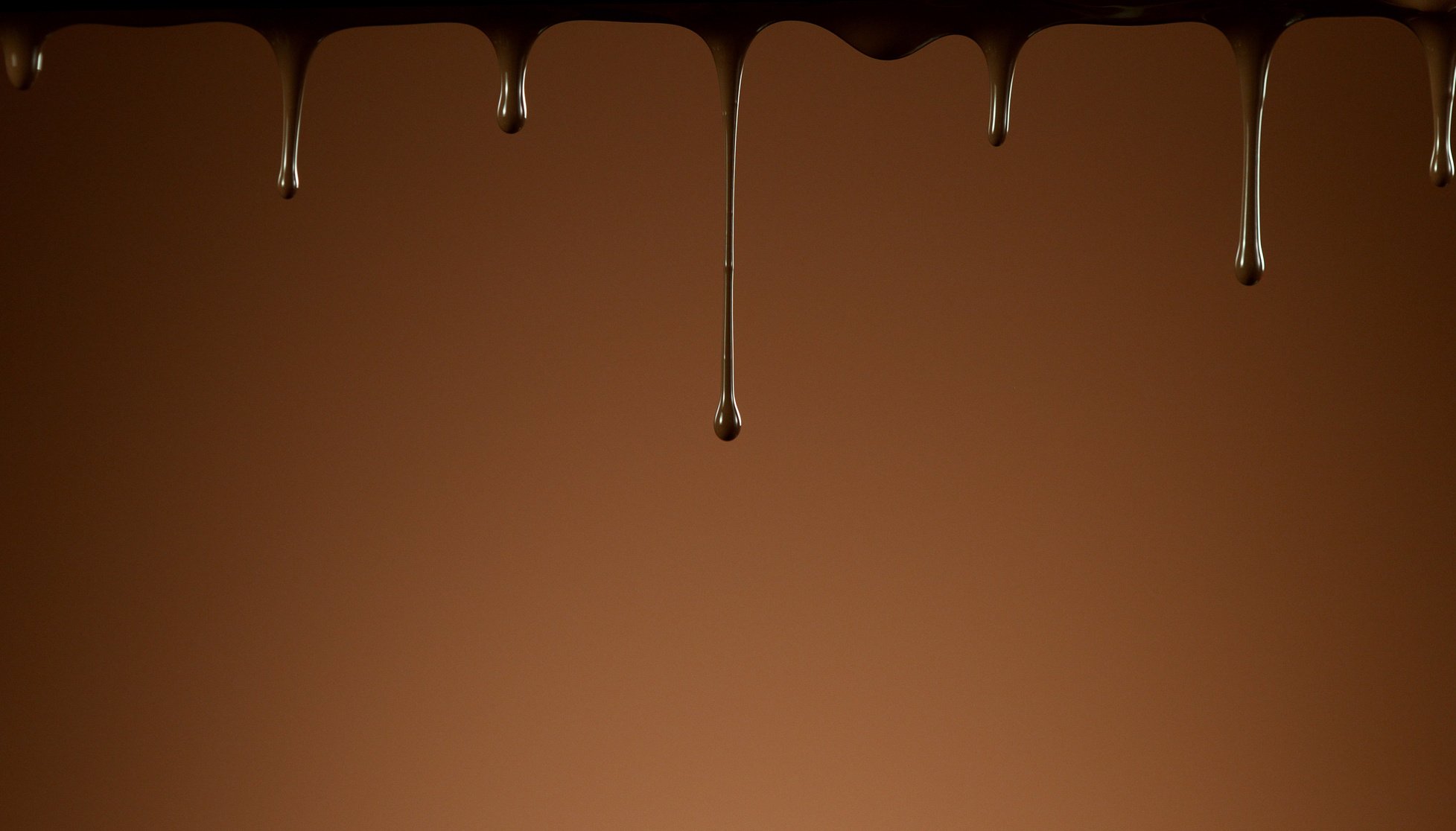 Dripping Liquid Chocolate